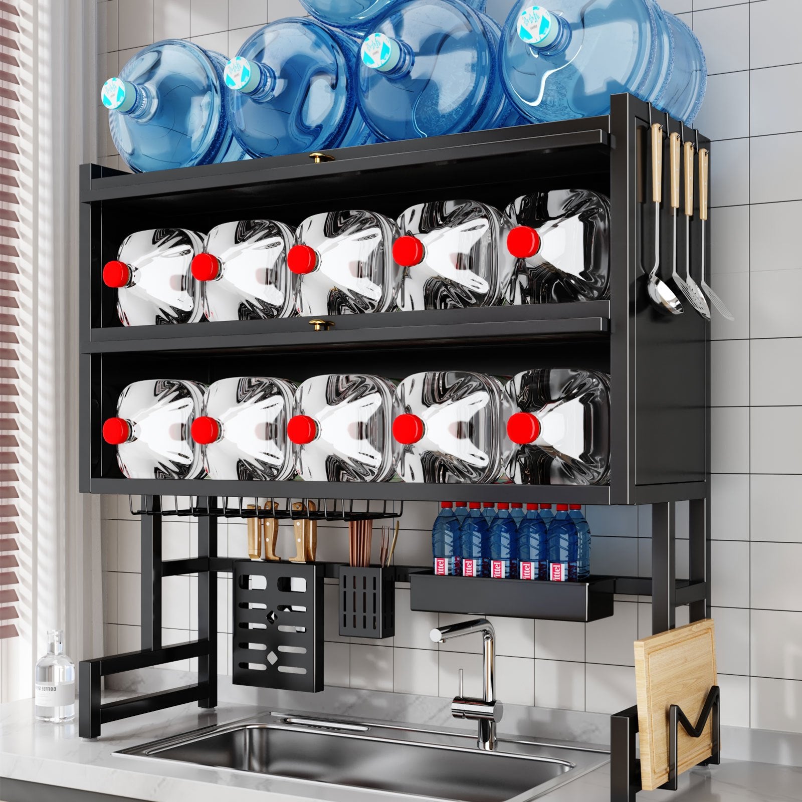 Escurridor De Loza De Dos Niveles 98CM