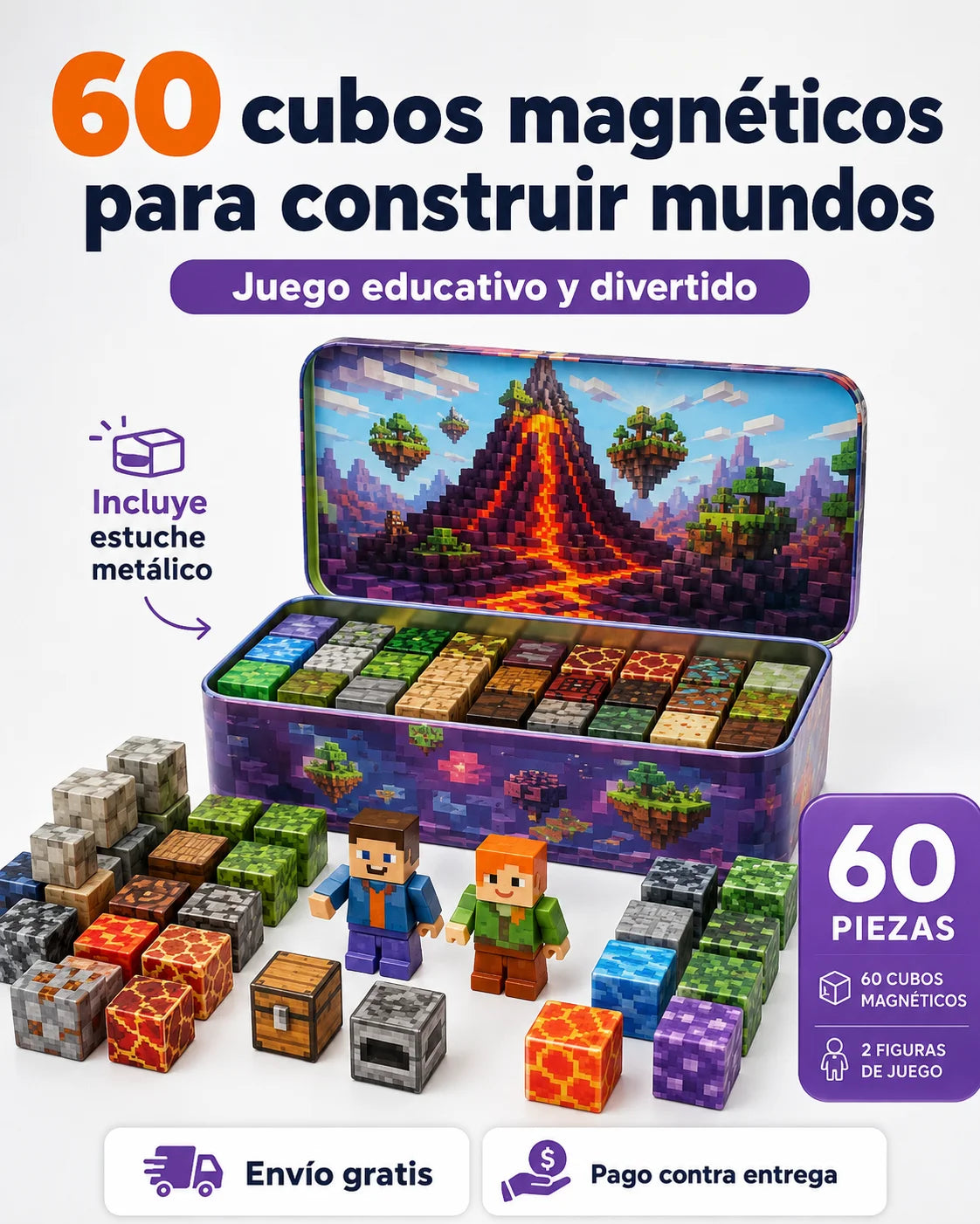 Minecraft Mundo Magnetico