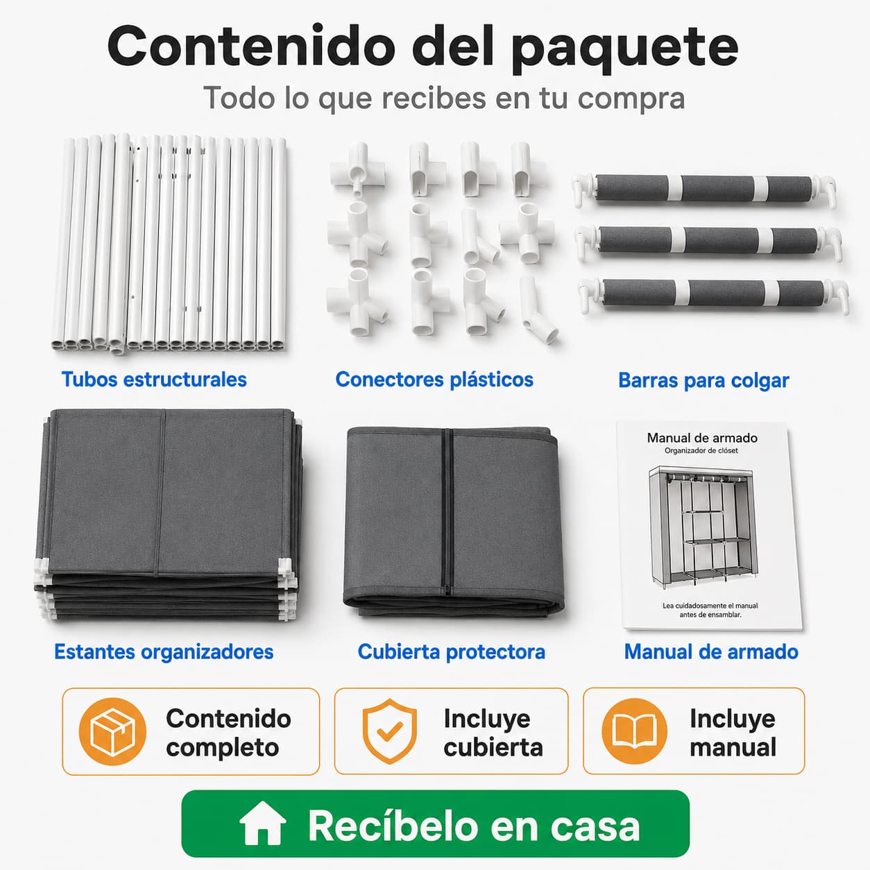 Closet de Ropa para Mantener Orden