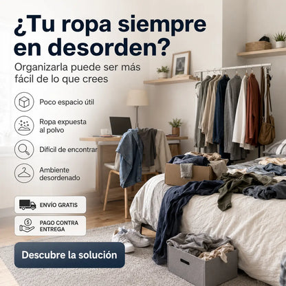Closet de Ropa para Mantener Orden